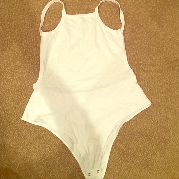 White Tobi bodysuit! Size large!