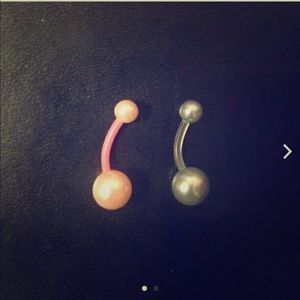 Pearl Belly Button Rings