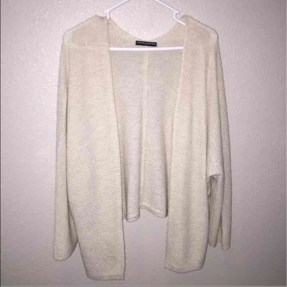 Cream brandy Melville cardigan