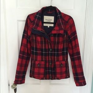 Abercrombie and Fitch plaid jacket