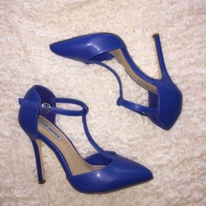 Steve Madden heels cobalt blue size 7.5