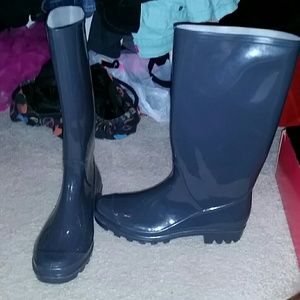 HIGH QUALITY Gray rainboots