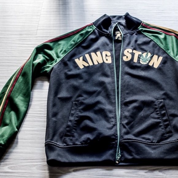 Black Kingston track jacket - Picture 1 of 1