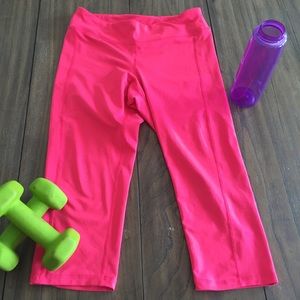 Hot Pink Workout Capris