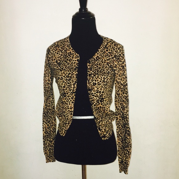 H&M Cheetah Cardigan!