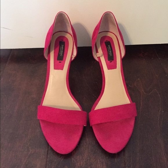 Zara Basic Pink Heels