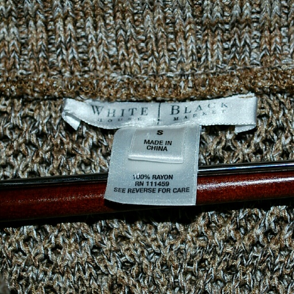 WHBM Cowl-neck Sweater Tunic - Picture 3 of 4