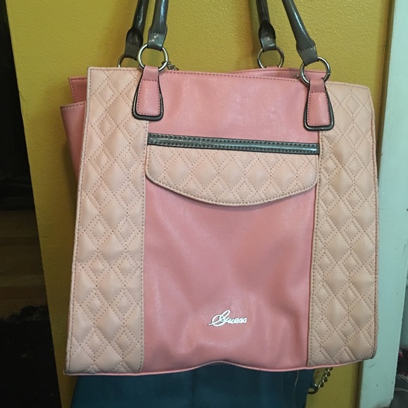 Pink Guess Tote!