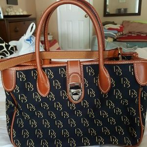 Black and Brown Dooney & Bourke Purse