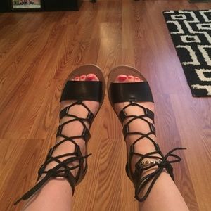 AE lace up sandals