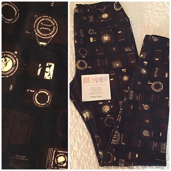 Lularoe Cameras leggings OS