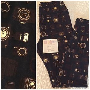 Lularoe Cameras leggings OS