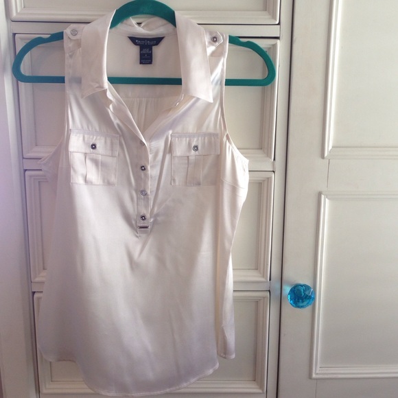 WHBM Silk Blouse