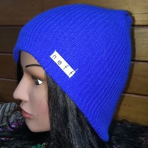 Dark blue NEFF beanie