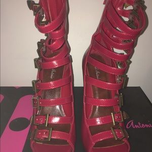Pretty Red Michael Antonio Karina heels