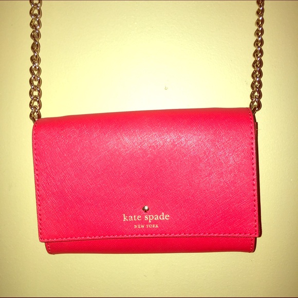 Red Messenger purse