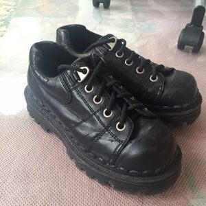 vintage LEI boots/shoes cyber goth