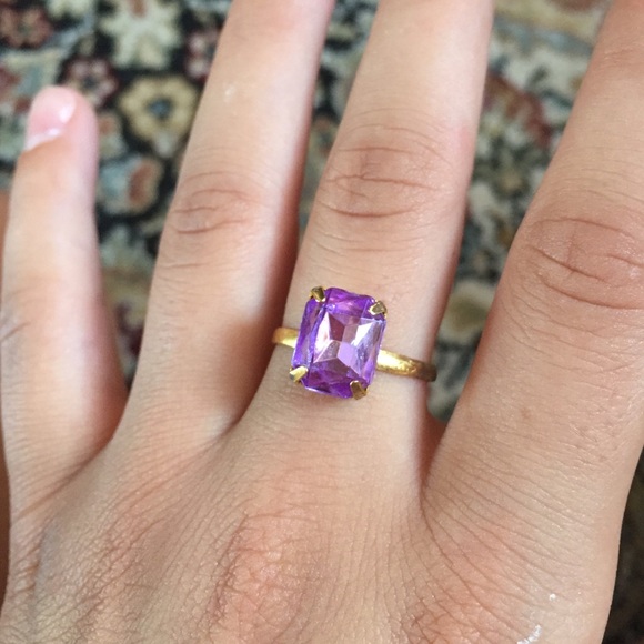 Gold & purple ring!