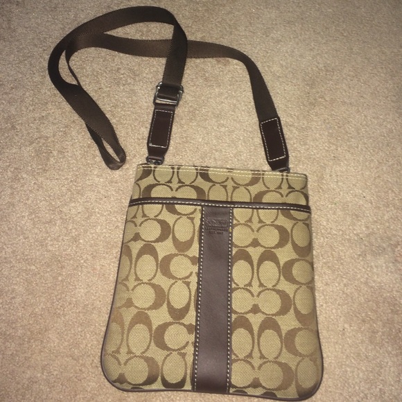 Coach cross body purse