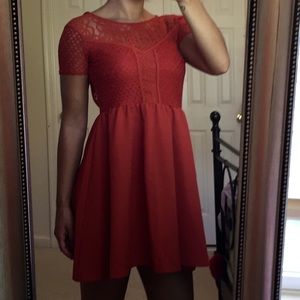 NWOT Burnt Orange Dress