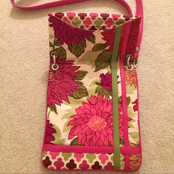Vera Bradley cross body in Hello Dahlia! - Picture 3 of 4