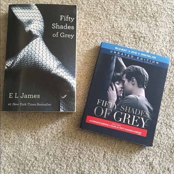Fifty Shades of Gray Book & DVD