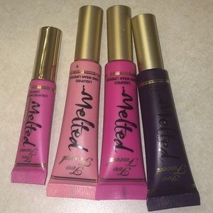 4 Melted Lipsticks from Too Faced