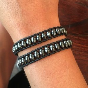 Double wrap handmade bracelet