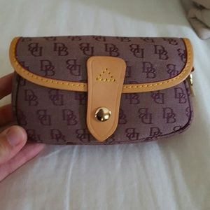 Dooney and Bourke Eggplant Clutch