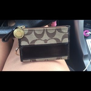 Coach change purse