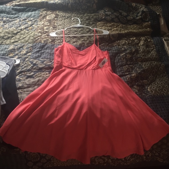 Coral Old Navy Summer Dress