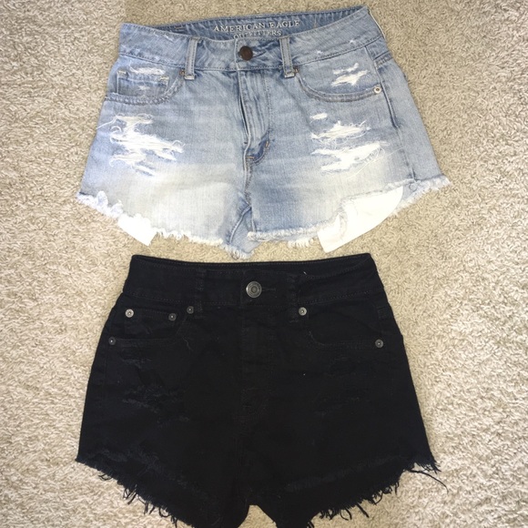 American Eagle high rise shorts