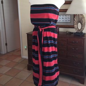 Strapless DKNY sundress