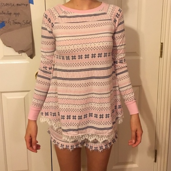 Altar'd State PJ Top