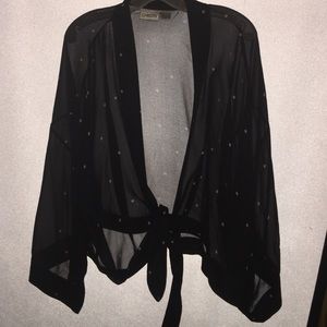 Stunning Chico's sheer silk wrap