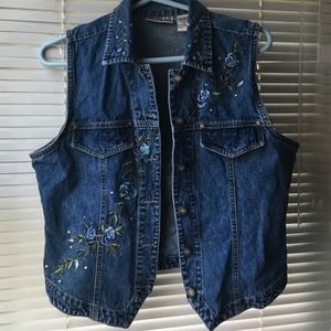 Vintage 70's Jean Vest
