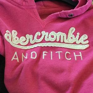 Pink Abercrombie and Fitch Hoodie