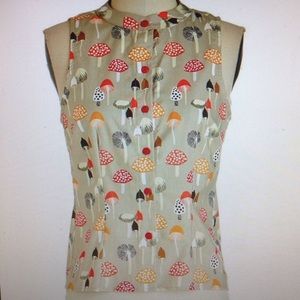 Mushroom button down
