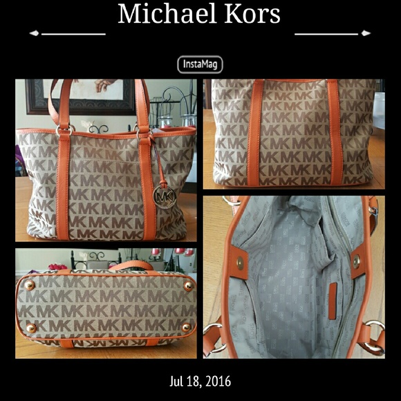 Michael Kors, the Jet Set Signature tote!