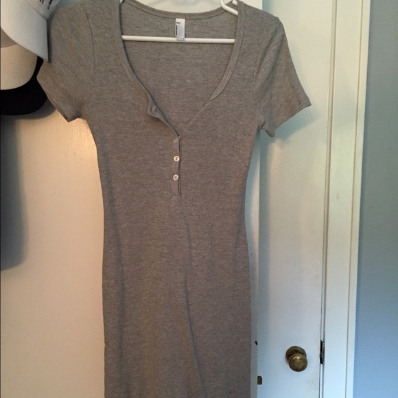 Grey Bodycon Dress