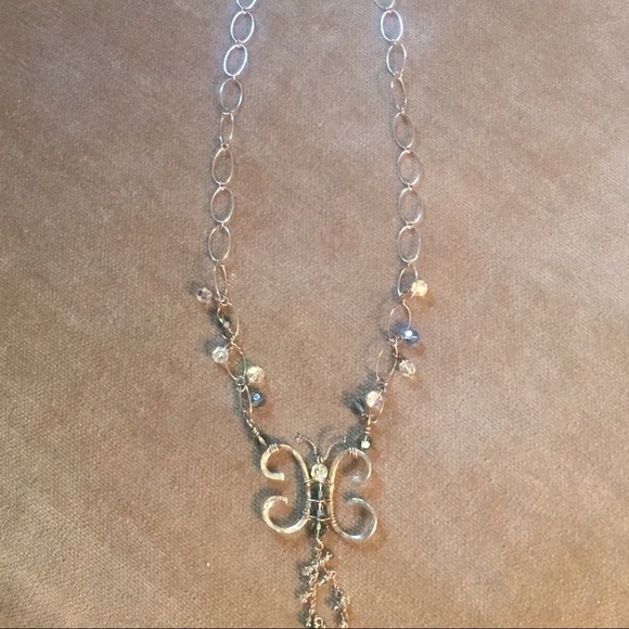 Handmade NEW Silver Necklace - Picture 2 of 4