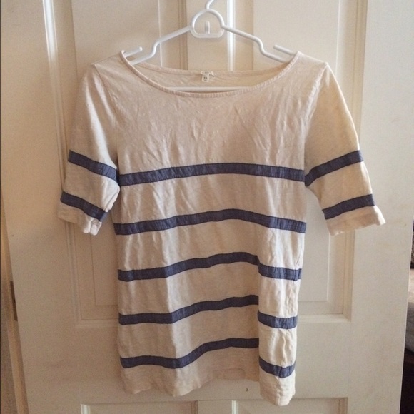J. Crew striped t shirt top