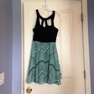 Cute dress with interesting front. Good condition