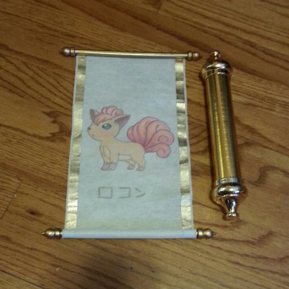 Pokemon Painting of Vulpix!