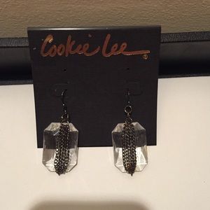 Cookie led dangle earrings
