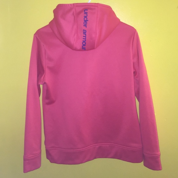 Pink/red and purple under armour sweatshirt - Picture 2 of 2