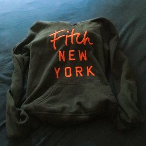 Black Ambercrombie Hoodie