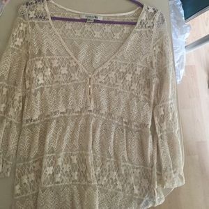 Lace forever 21 top