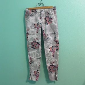 Floral Jeggings - American Eagle (Like New)