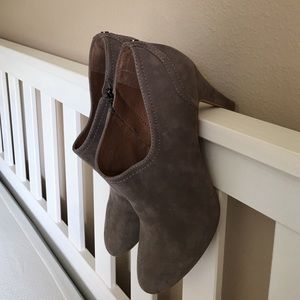Vince Camuto suede booties